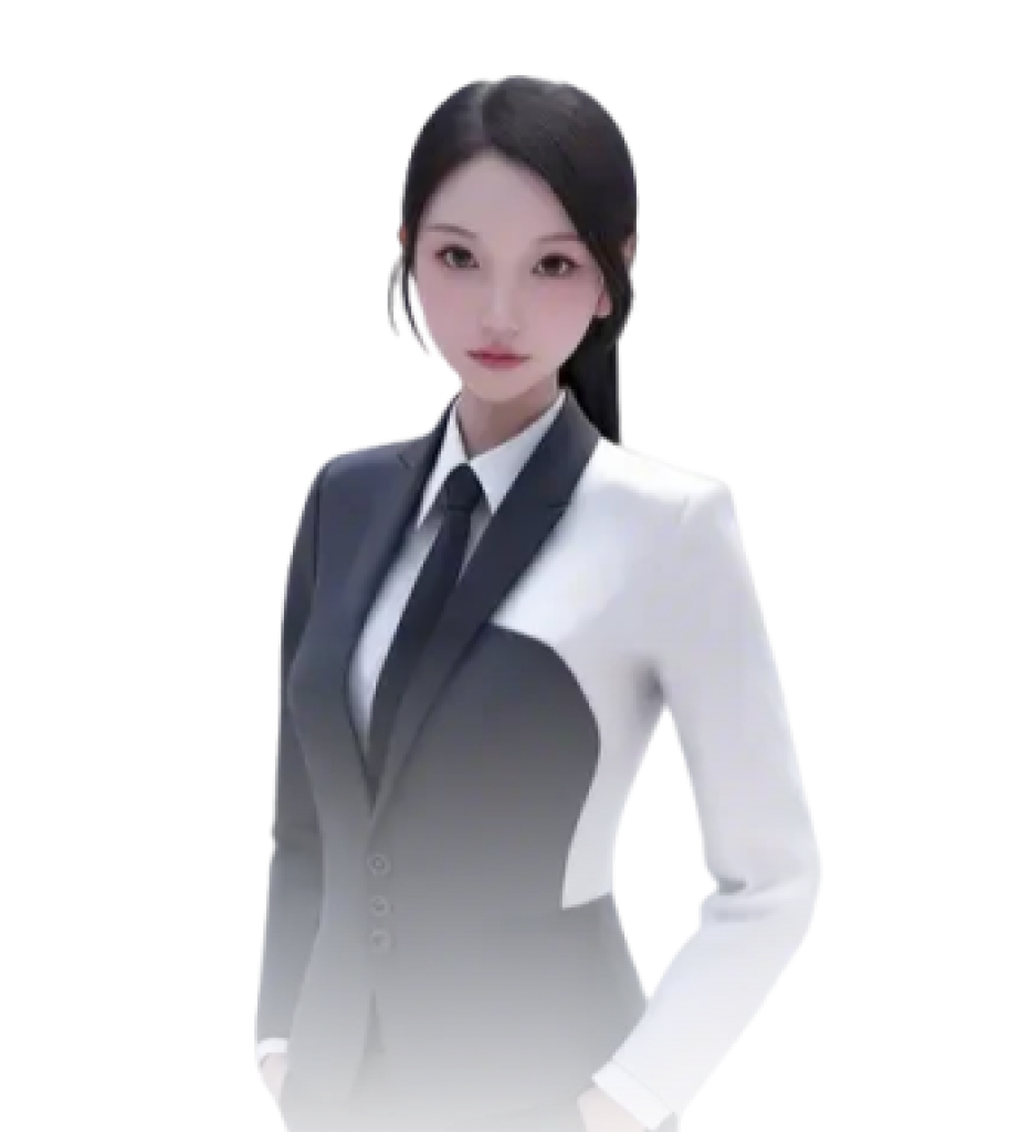 Professional woman in business attire